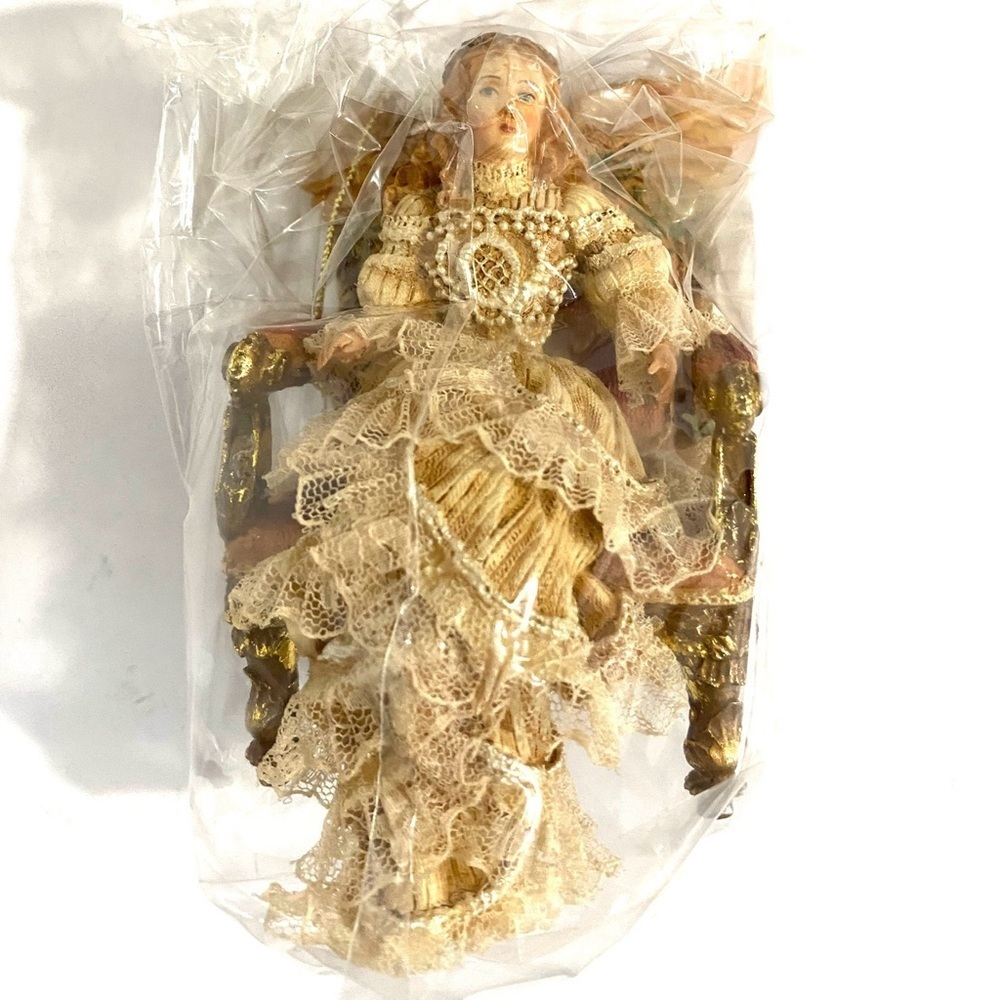 Vintage NIB Kurt Adler Louis Nichole Christmas Victorian Angel Ornament - Picture 4 of 8